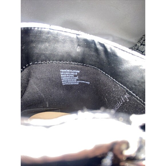 Justfab bootie Snake Platform 10 Animal Ankle Boot Francine Zip Sexy NWOT 8.5 - Picture 8 of 8